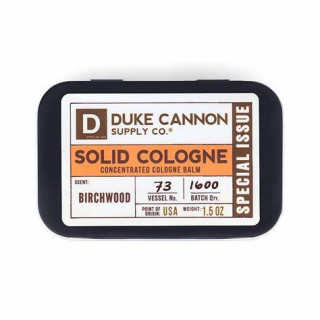 Duke Cannon Birchwood Solid Cologne – Portable & Concentrated Fragrance Balm