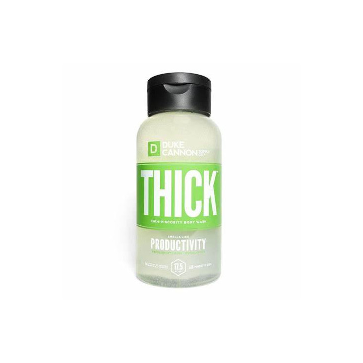 Duke Cannon THICK High-Viscosity Body Wash (Productivity) – Bold & Energizing Clean
