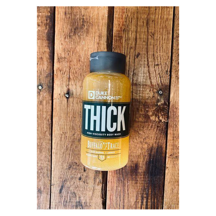 Duke Cannon THICK High-Viscosity Body Wash – Bourbon Oak Barrel | Rich & Aromatic Clean