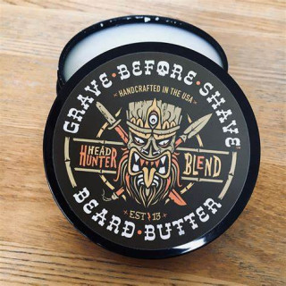 Grave Before Shave Beard Butter – Head Hunter Blend | Nourish & Tame Your Beard