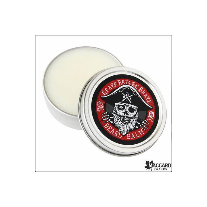Grave Before Shave Bay Rum Beard Balm | Caribbean Spice Blend